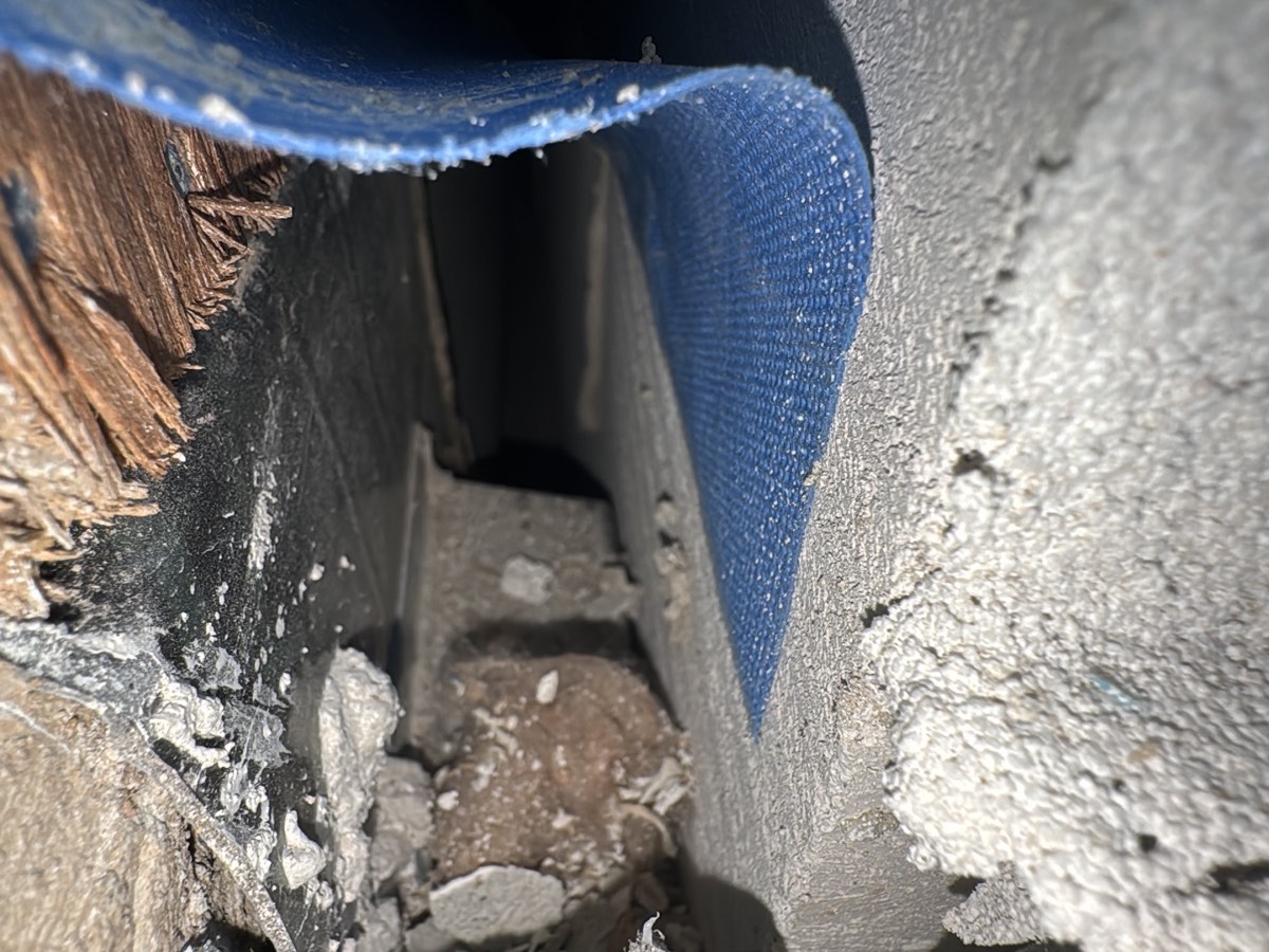 Damp proof course, recorded on a lock-up inspection in Schofields